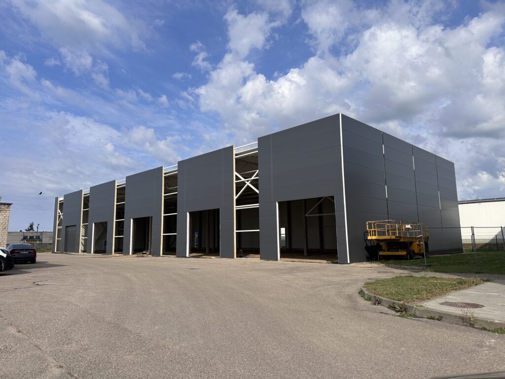 T. Masiulio g. 16 (T. Masiulio g. 16) - Warehouse / Distribution center - construction photos