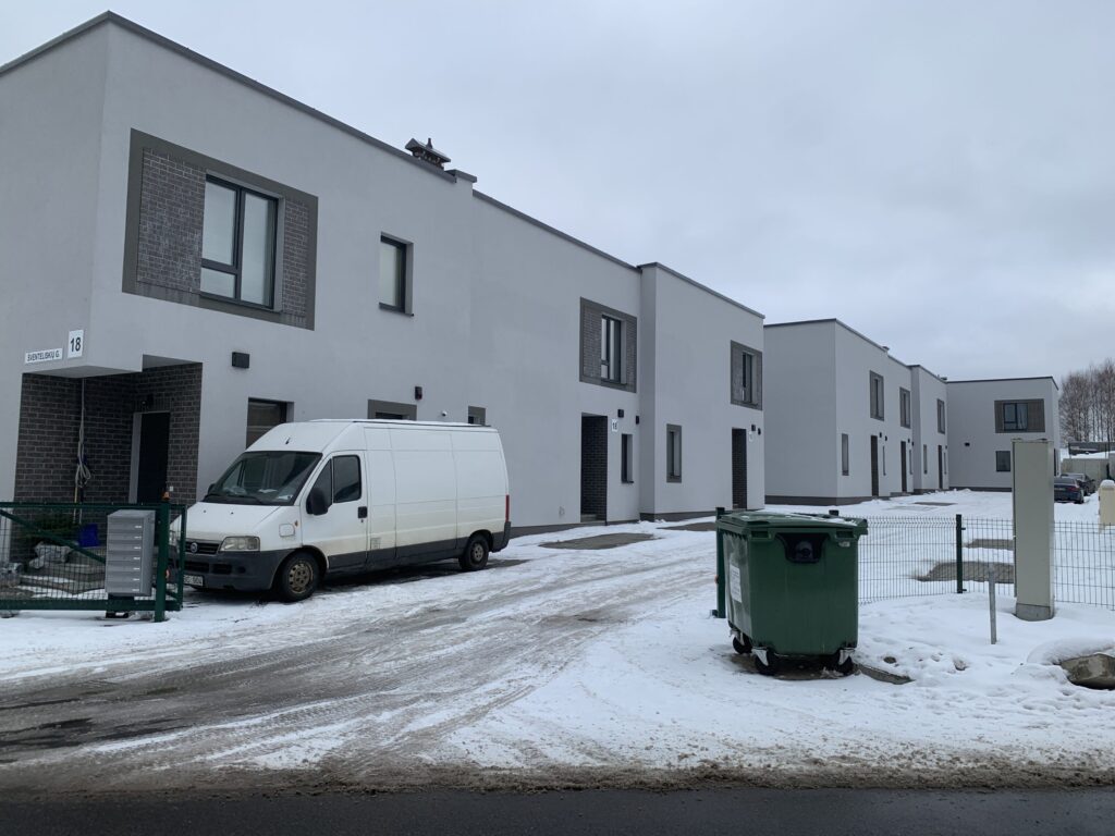 Šventeliškių g. 18 (Šventeliškių g. 18) - Row housing - construction photos