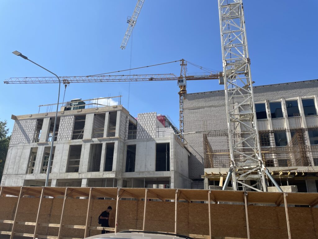 Haivo (Smolensko g. 12, 16) - Daudzdzīvokļu nams - būvdarbu attēli