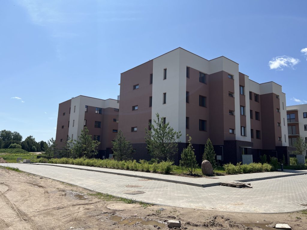 Horizontai (rytų, pietų, šiaurės) (Simono Grunau g. 34, 36, 38) - Multi apartment - construction photos