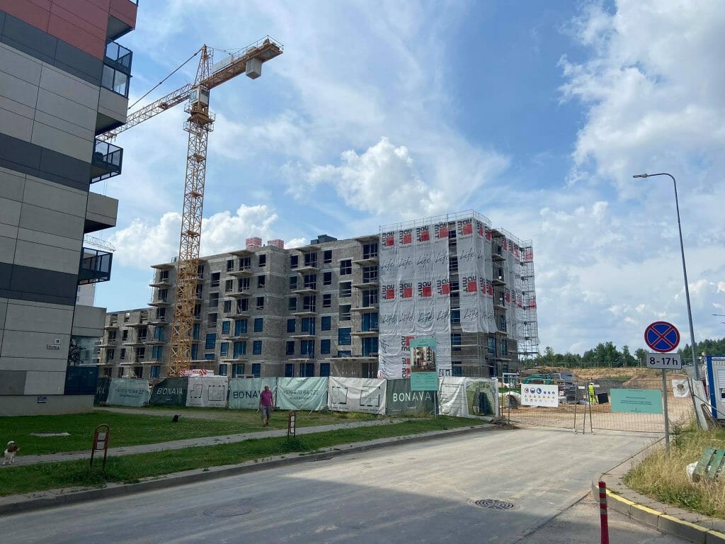 Vakarų Lėnas (Girulių g. 22) - Korterelamu - ehituse fotod