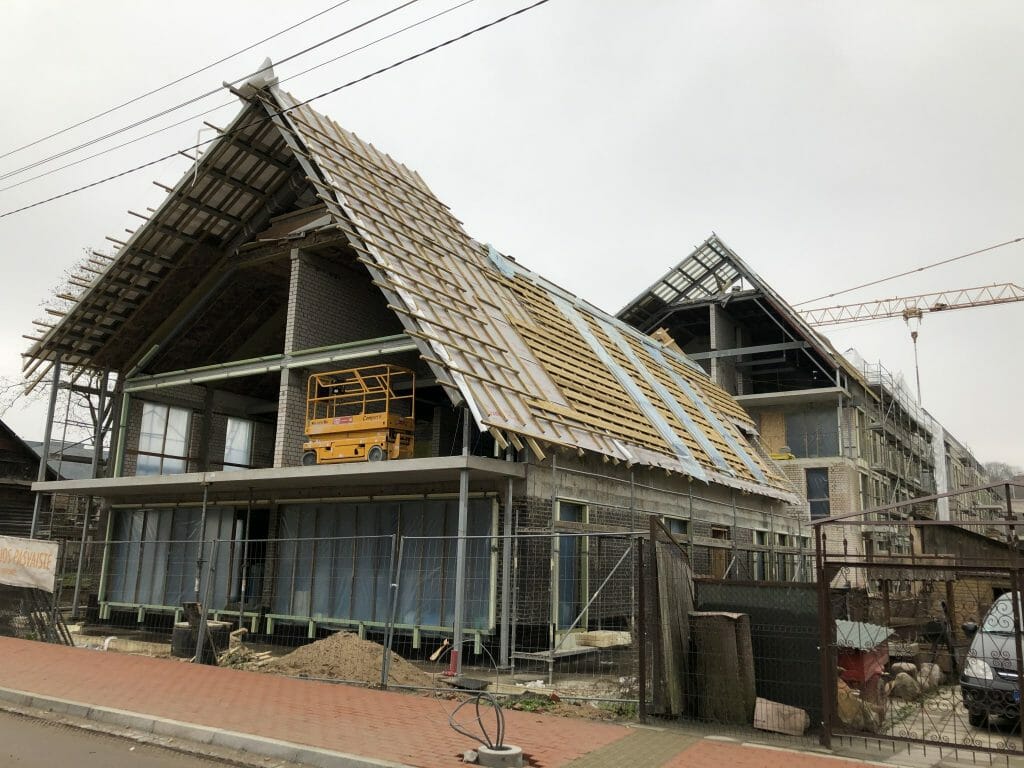 PAUPYS 7 etapas (Aukštaičių g. 19, Paupio g. 50) - Multi apartment - construction photos