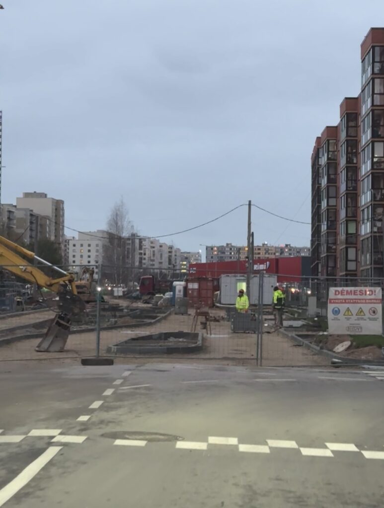 Grigalaukio g. atkarpa nuo Sviliškių g. (Grigalaukio g.) - Bike path, Street - construction photos