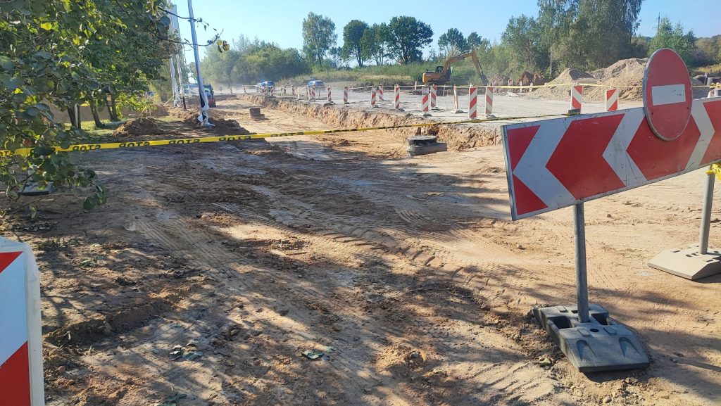 Helsinkio g. nuo viaduko iki Talino g (Helsinkio g.) - Tänav - ehituse fotod