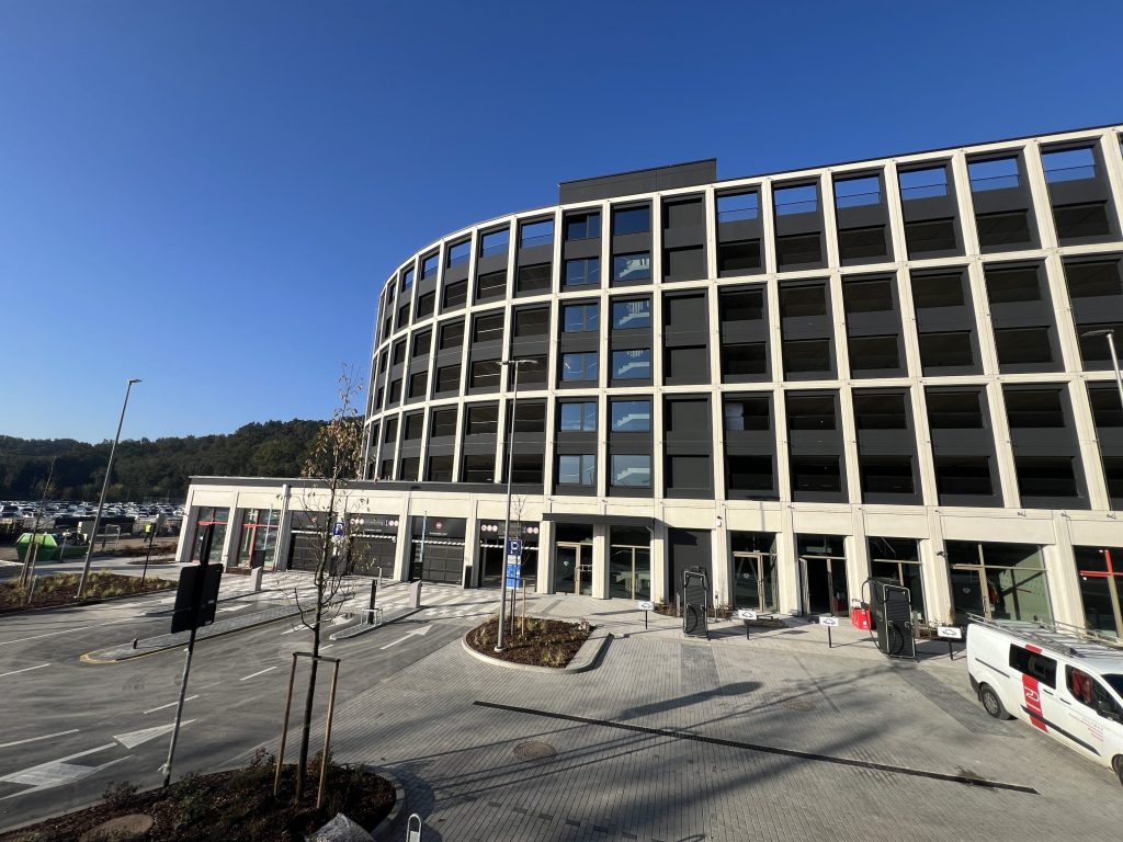 Business Garden Vilnius 2 etapas (parkingas) (Laisvės pr. 10) - Other commercial, Parking facility - construction photos