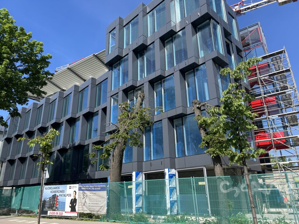 Savanorių pr. 239 (Savanorių pr. 239) - Office center - construction photos