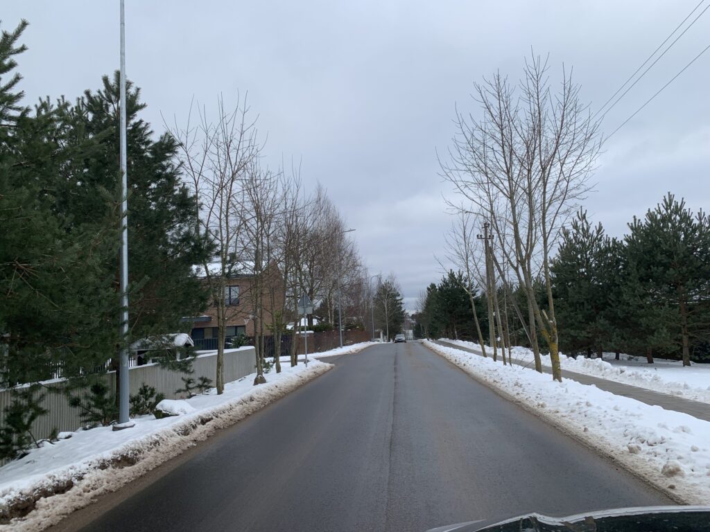 Vandenio g. šaligatvis (Vandenio g.) - Pėsčiųjų takas - statybų nuotraukos