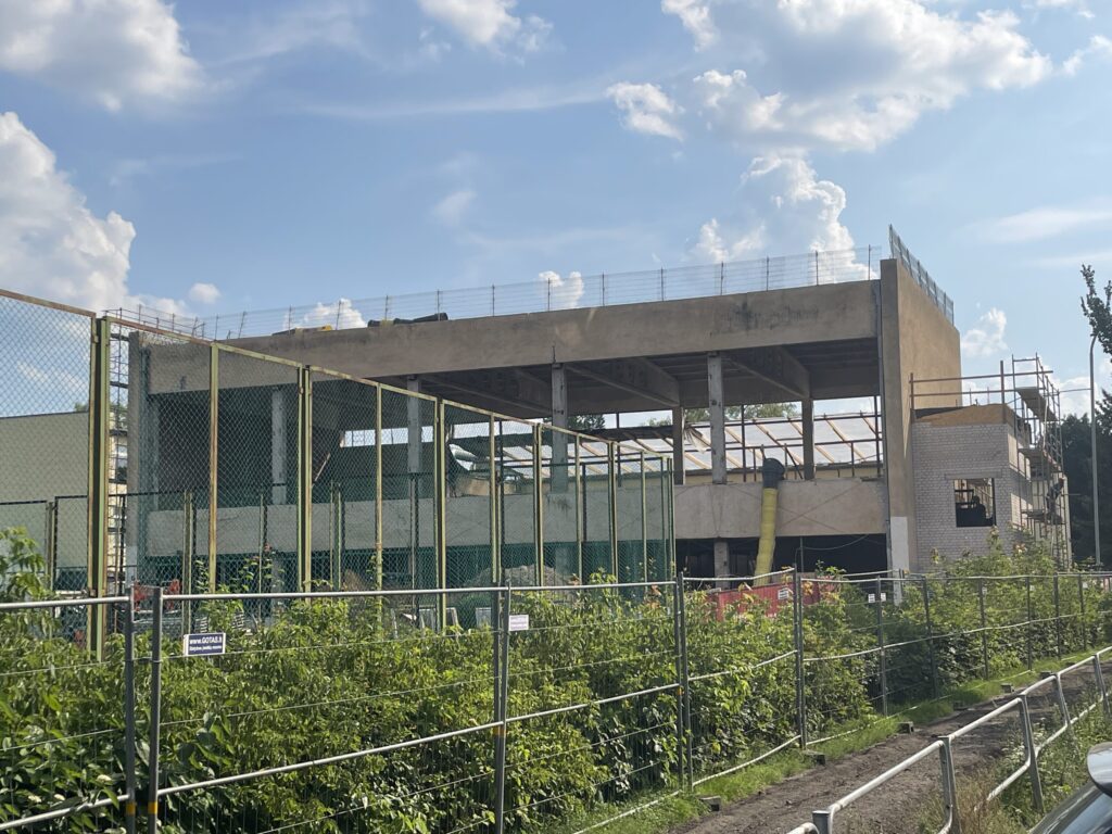 Žirmūnų gimnazijos baseino rekonstrukcija (Žirmūnų g. 37) - Pool - construction photos