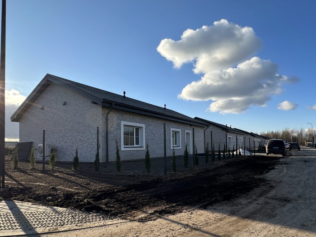Grendavės g. 34A, 34A, 34C, 34D, 34E (Grendavės g. 34A, 34A, 34C, 34D, 34E) - Private house community - construction photos