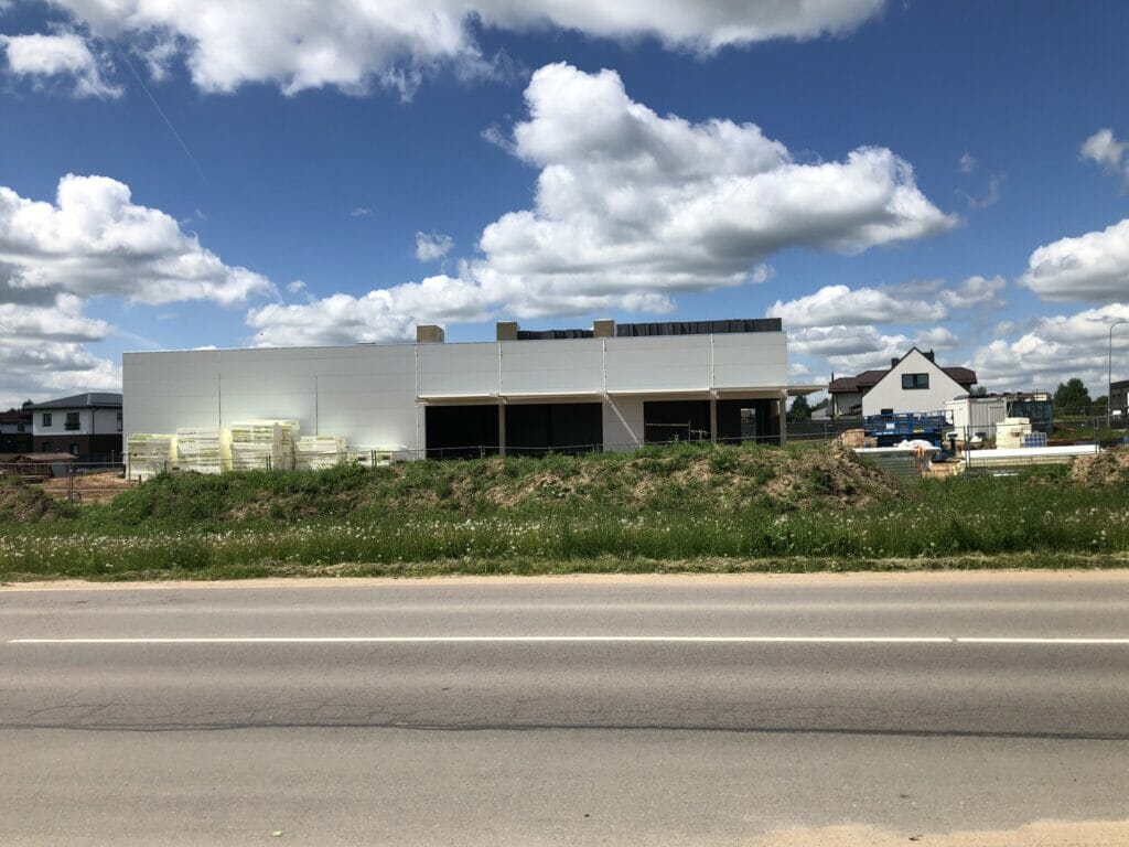 ŠILAS Zujūnų g. 5 (Zujūnų g. 5) - Food store - construction photos