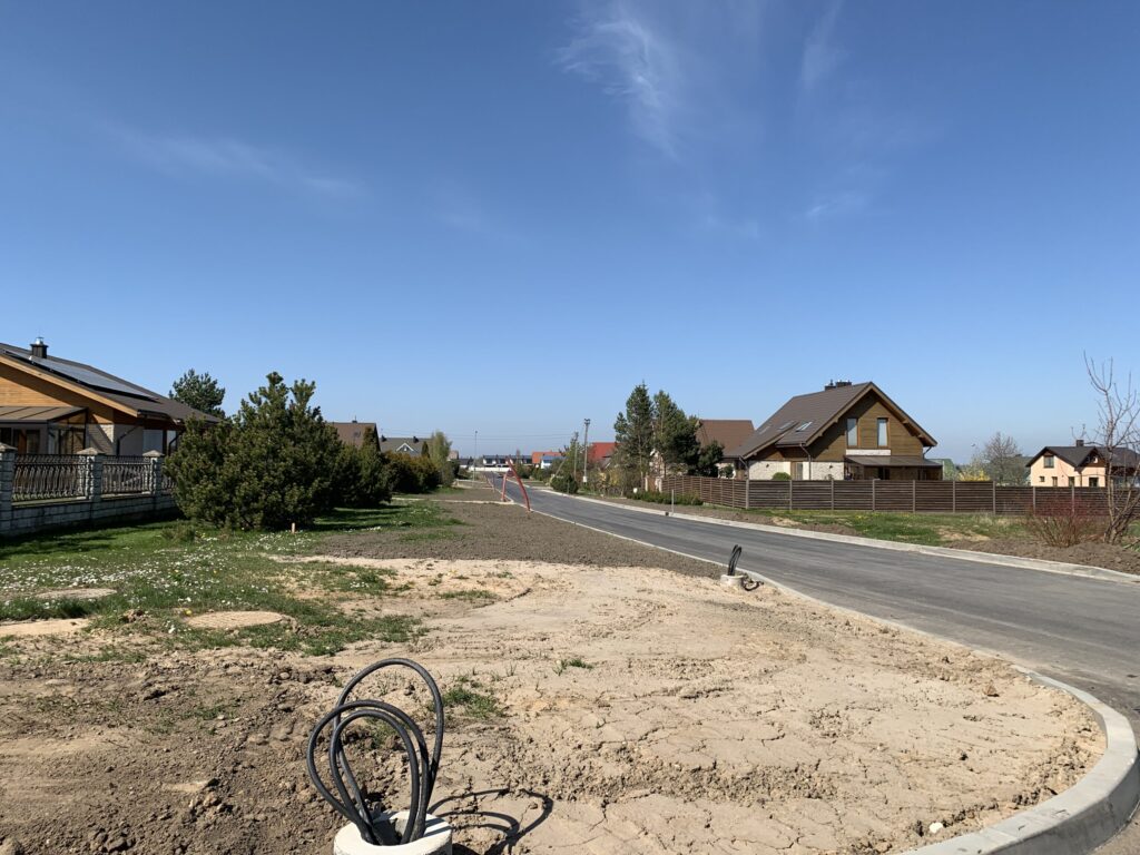 Tauralaukio gyvenvietės gatvės (Vėjo g., Virkučių g., Uosių g., Žvaigždžių g., Vaivorykštės g., Griaustinio g., Lietaus g., Slengių g., Arimų g., Akmenų g., Debesų g., Smėlio g.) - Street - construction photos