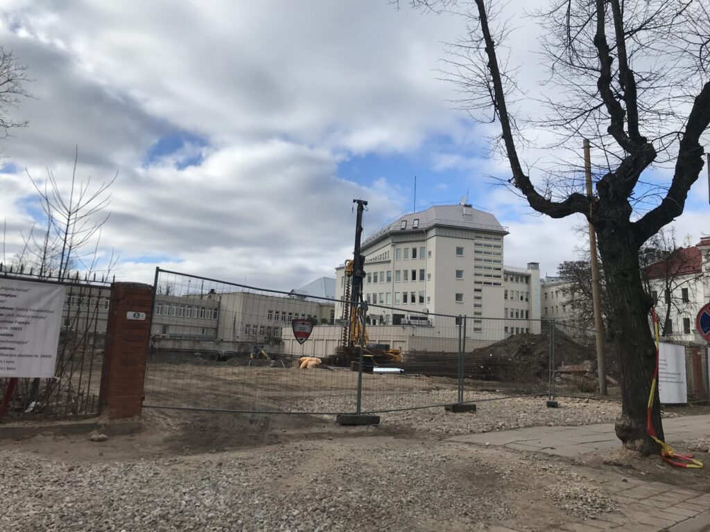 Algirdo 3 (Algirdo g. 3) - Multi apartment - construction photos