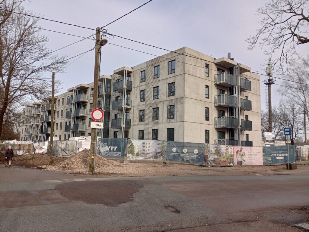 Grafīts (Liepājas iela 37C) - Multi apartment - construction photos