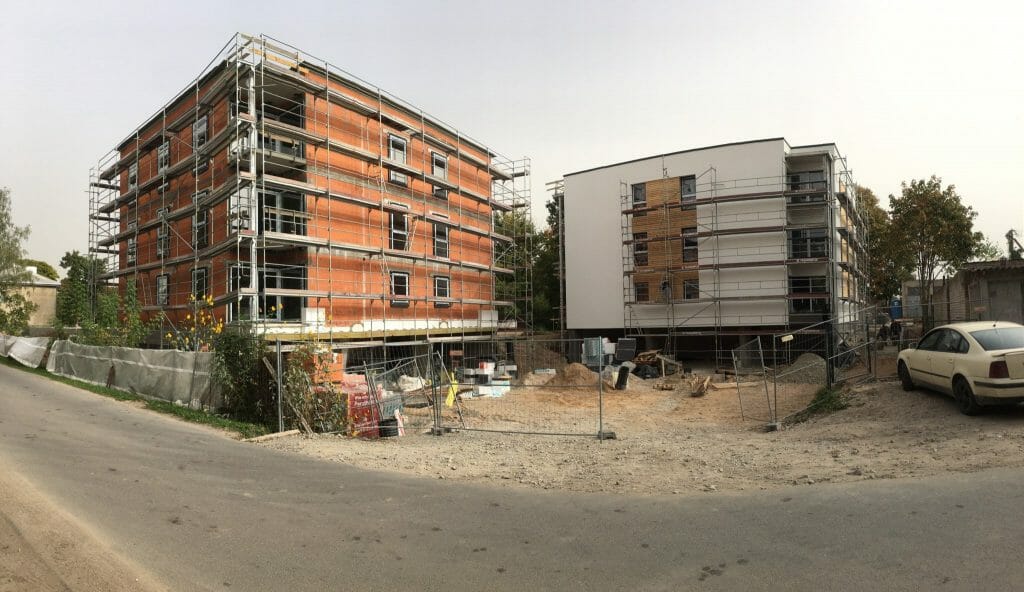 Panoramos trio (Amerikos Lietuvių g. 21) - Multi apartment - construction photos