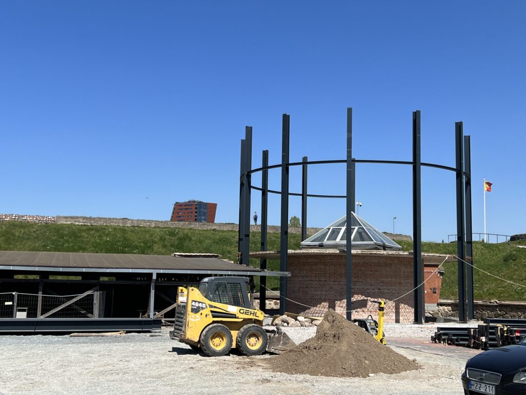 Klaipėdos pilies bokštas (Priešpilio g. 2) - Museum - construction photos