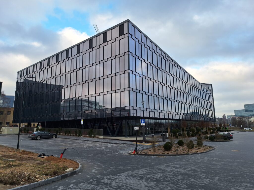 Teltonika Saltoniškių g. (Saltoniškių g. 14) - Office center - construction photos