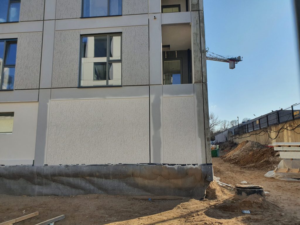 Vilnelės skverai 4 etapas (Manufaktūrų g. 7) - Daudzdzīvokļu nams - būvdarbu attēli