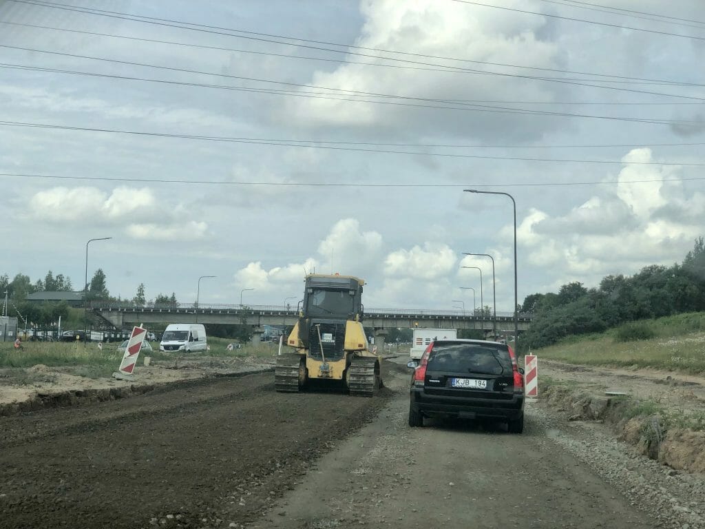 Taikos pr. rekonstrukcija 1 etapas (Taikos pr.) - Gatvė - statybų nuotraukos