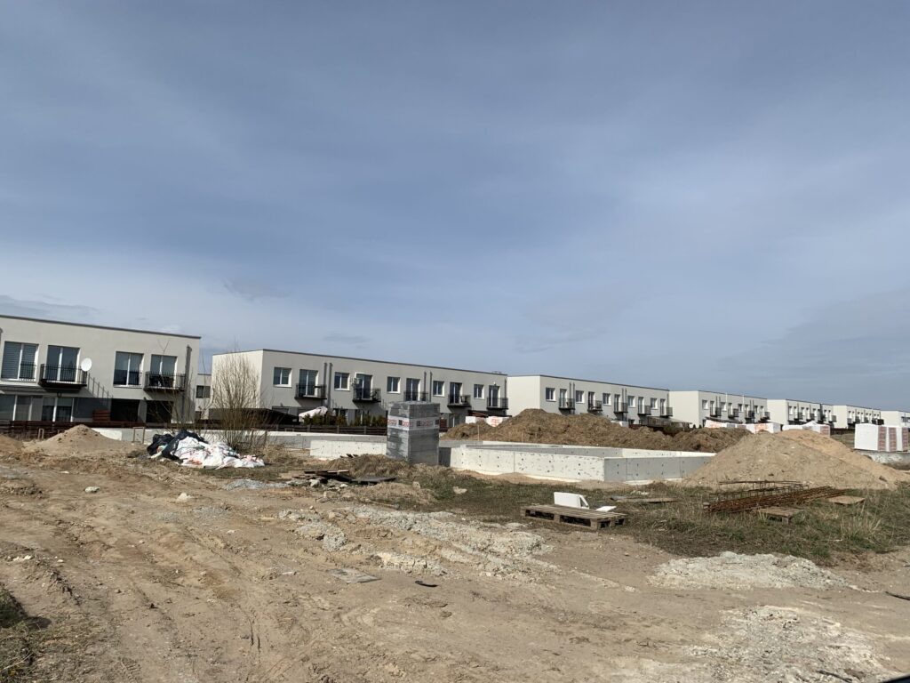 Giraitės terasos (Gervuogių g. 1, 2, 3, 5, 6, 7, 8, 9, 12 - 52 , Mėlynių g. 1, 1A, 2, 2A, 3, 3A, 4, 4A, 5, 5A - 26, 26A) - Private house community - construction photos