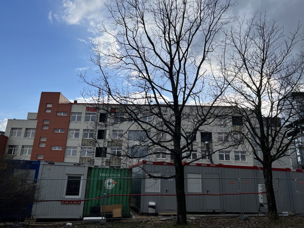 Registrų centras Studentų g. 39 (Studentų g. 39) - Administracinis - statybų nuotraukos