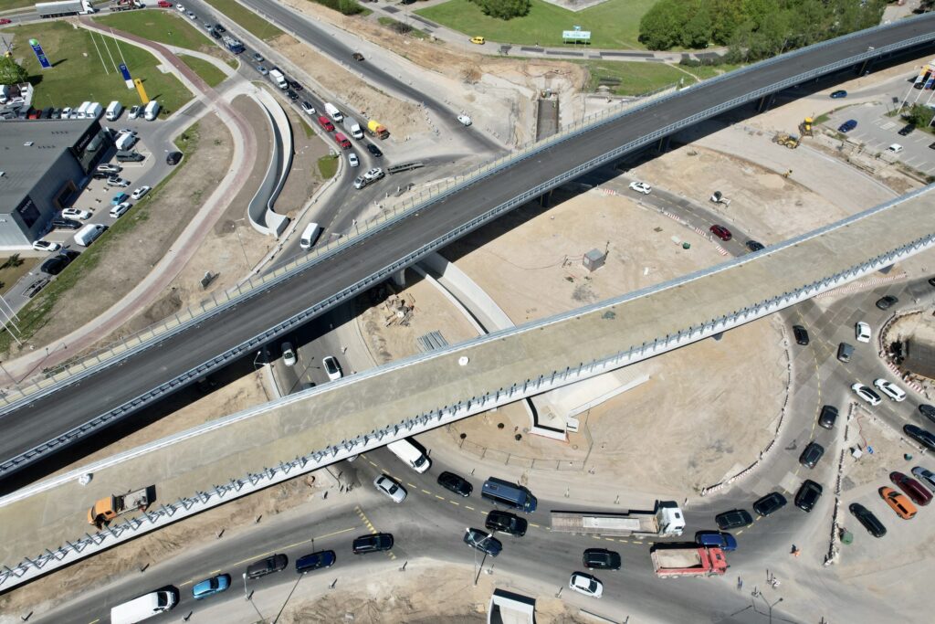 Baltijos pr. žiedinė sankryža (Baltijos pr., Šilutės pl.) - Road - construction photos