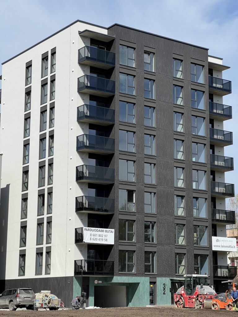 Laisvės 45A (Laisvės pr. 45A) - Multi apartment - construction photos