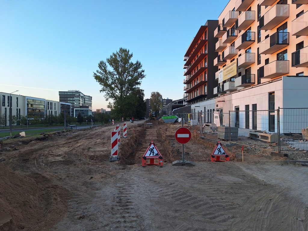 Pulko g. atkarpa ties Kavalrijų g. 137 (Pulko g.) - Road - construction photos