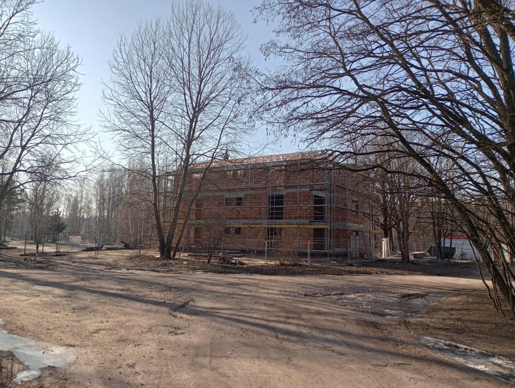 Ziepniekkalna Kāpa (Putnu iela 43) - Multi apartment - construction photos