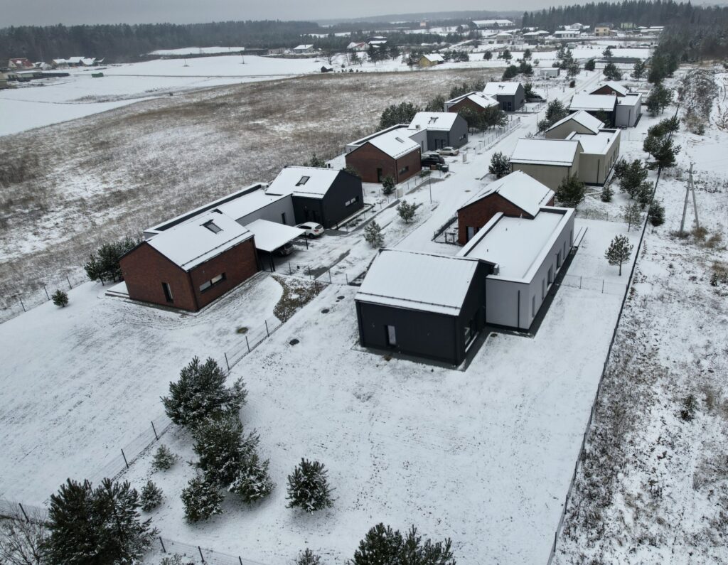 Svajonių namai (Svajonių aklg. 1, 2, 3, 4, 5, 6, 7, 8, 10, 11) - Privātmāju kopienas - būvdarbu attēli