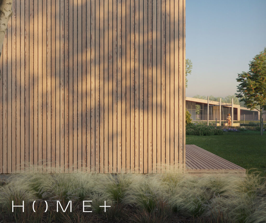 Home plus (Kolektyvo g. 33, 35, 37, 39, 41, 43, 45, 47, 49, 51, 53, 55, 57, 59, 61, 63, 67, 69, 71, 73, 75, 77, 79, 81, Nemėžis) - Private house community - visualization