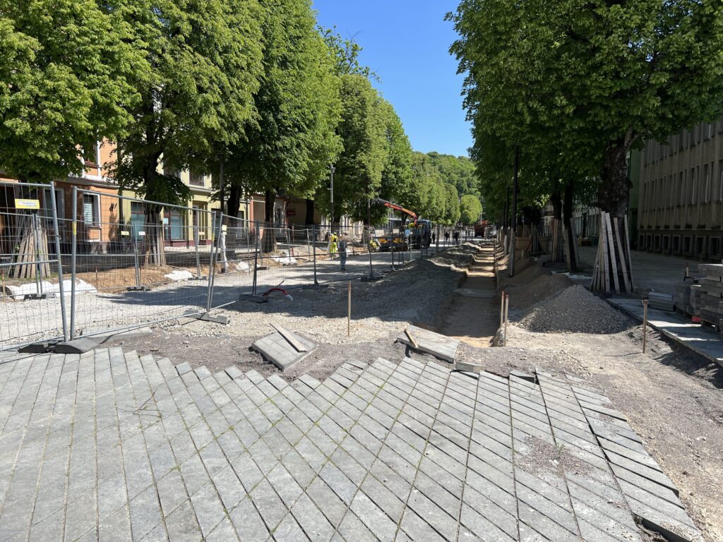 Laisvės al. 3 etapas (Laisvės al.) - Street - construction photos