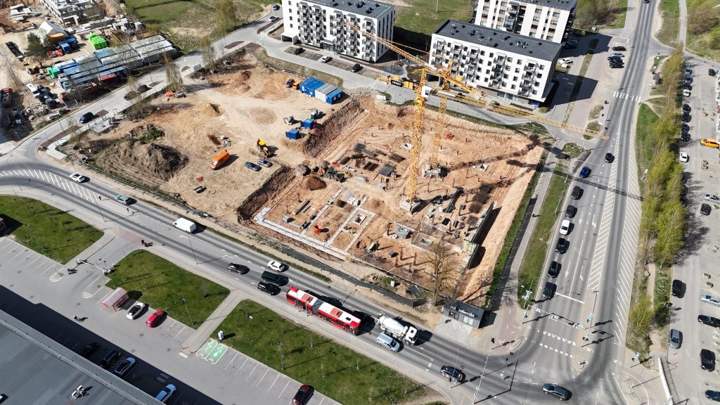 Modernist 1 etapas (Justiniškių g. 154) - Daugiabutis - statybų nuotraukos