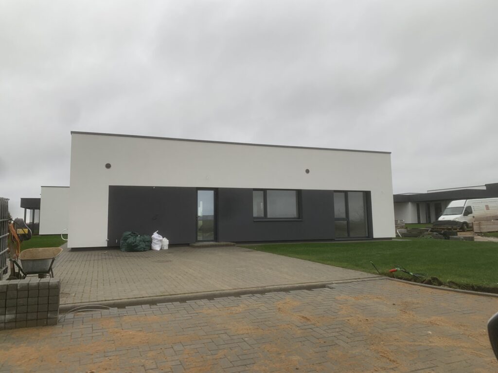 Šventapilis (Šventapilės g. 2, 4, 6, 8, 10, 12, 14, 16, 18, 20, 22, 24, 26, 28, 30, 32, 34, 36, 38, 40, 42, 44, 46, 48) - Private house community - construction photos