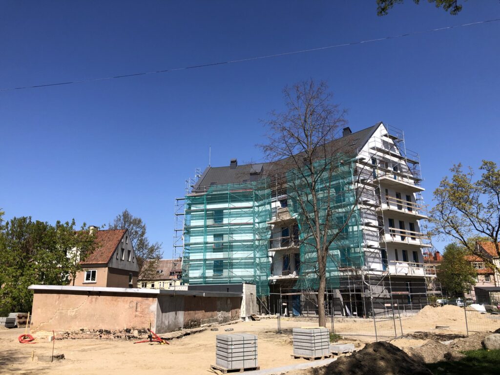 Tilžės daugiabutis (Tilžės g. 28A) - Multi apartment - construction photos