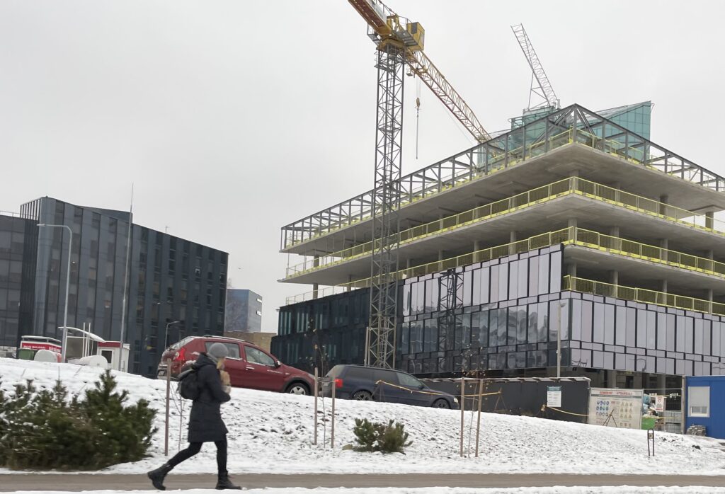 Teltonika Saltoniškių g. (Saltoniškių g. 14) - Office center - construction photos