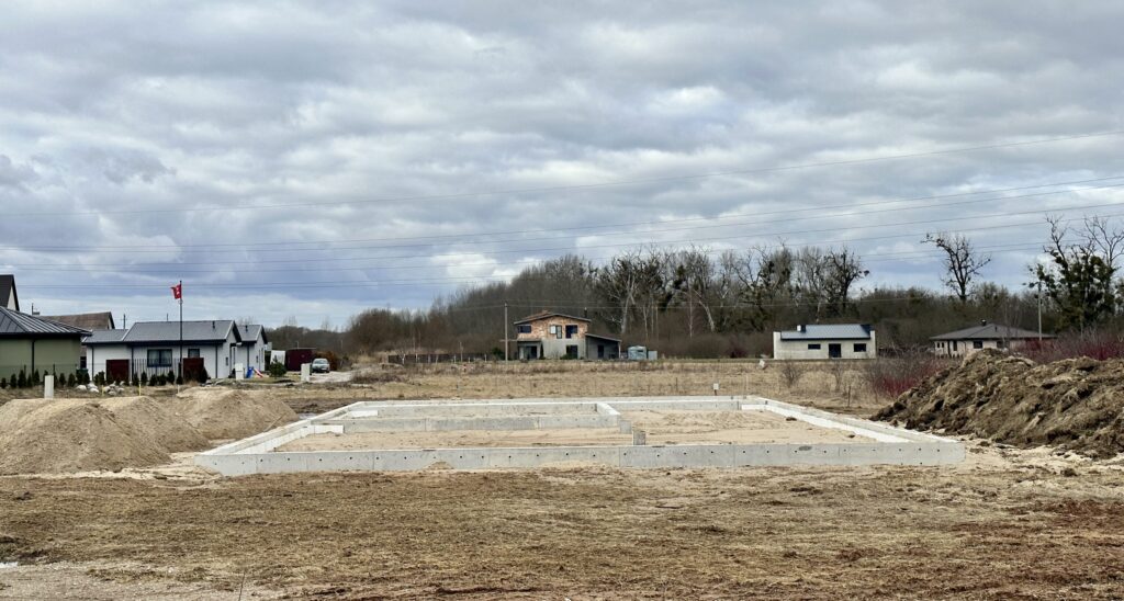 Šlavanto g. 1 (Šlavanto g. 1) - Shopping center - construction photos