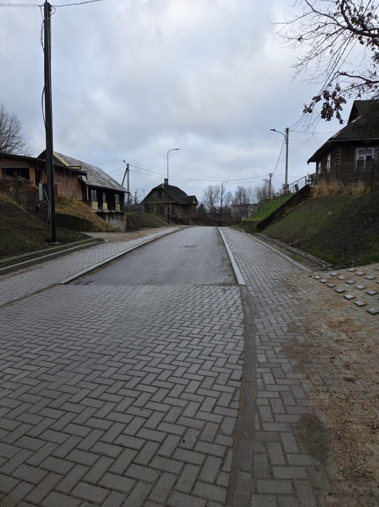 Ramaus eismo Riovonių g. (Riovonių g., Naujoji Riovonių g.) - Street - construction photos