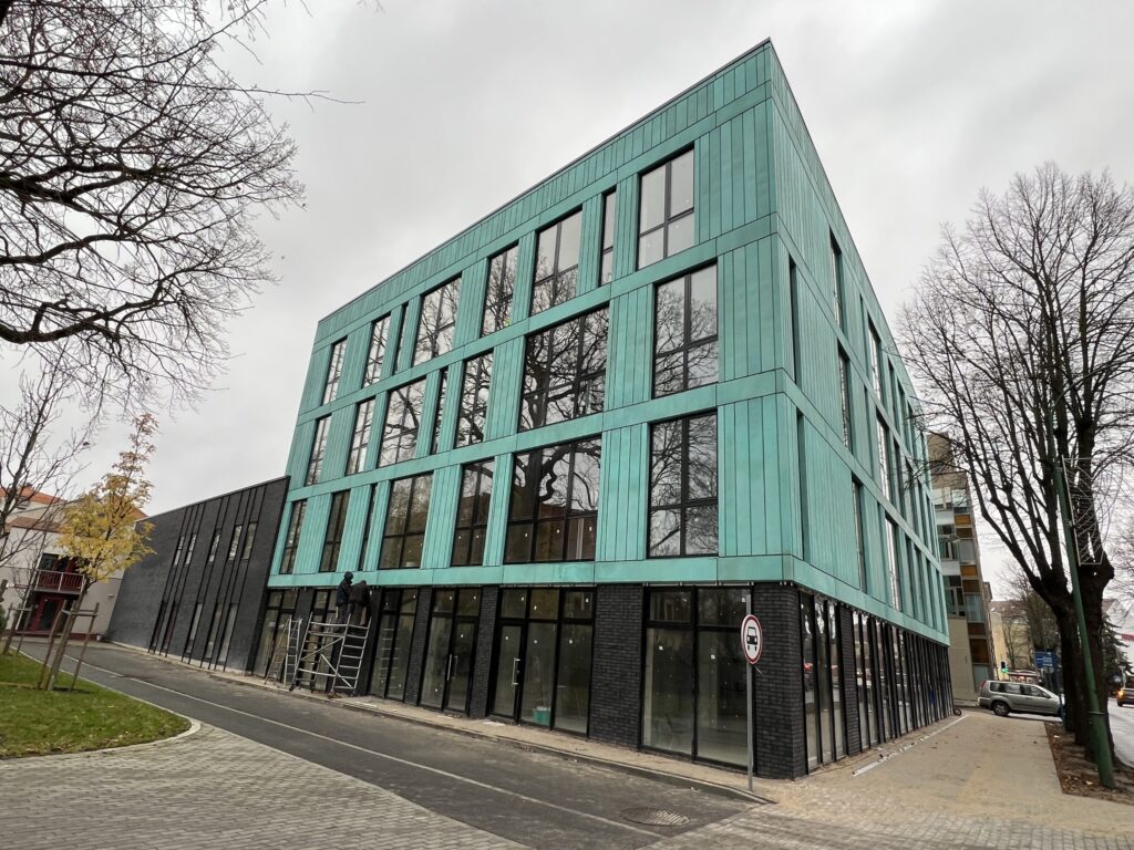 D11 (S. Daukanto g. 11) - Multi apartment - construction photos