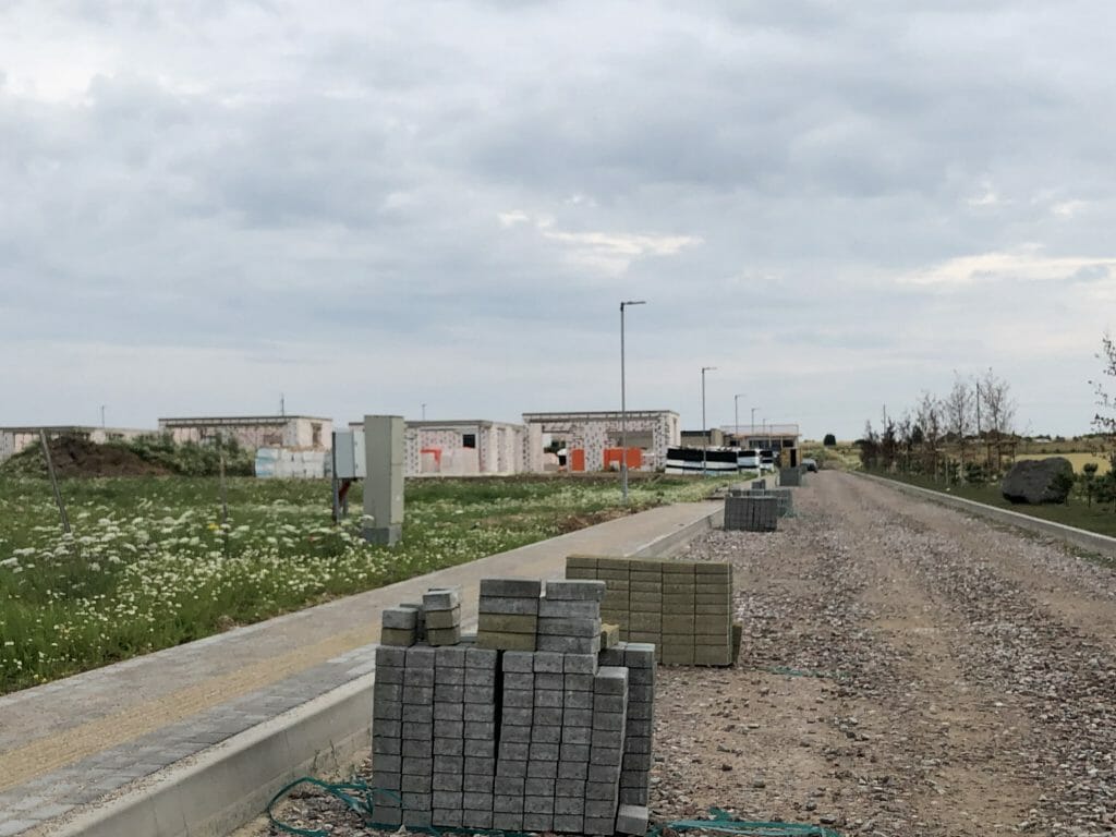 Šventapilis (Šventapilės g. 2, 4, 6, 8, 10, 12, 14, 16, 18, 20, 22, 24, 26, 28, 30, 32, 34, 36, 38, 40, 42, 44, 46, 48) - Private house community - construction photos