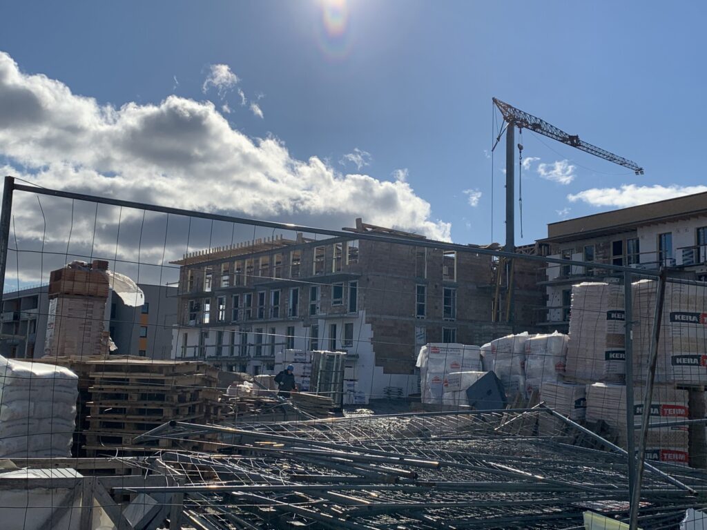 Saulės butai 6 etapas (Ragainės g. 9, 11) - Daugiabutis - statybų nuotraukos