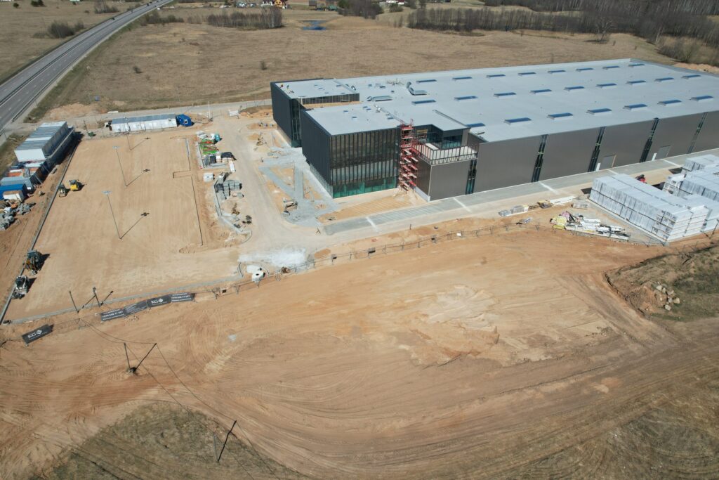 KG Constructions Group gamykla (Beržų g. 14) - Light manufacturing - construction photos