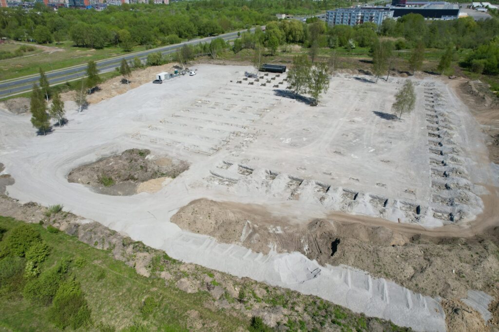 Minijos g. 181 (Minijos g. 181) - Office center, Warehouse / Distribution center - construction photos