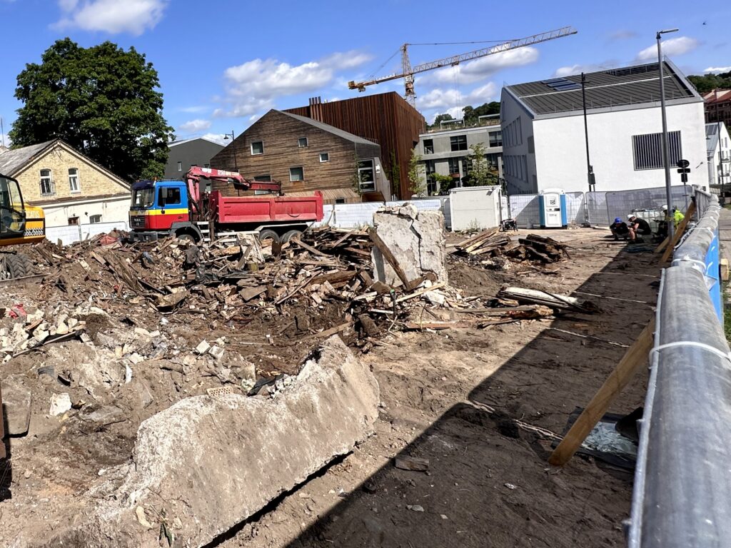 PAUPYS 9 etapas (Paupio g. 33) - Multi apartment - construction photos