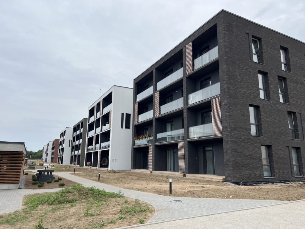 Vyšnios 1 etapas (Karaliaučiaus g. 25, 27) - Multi apartment - construction photos