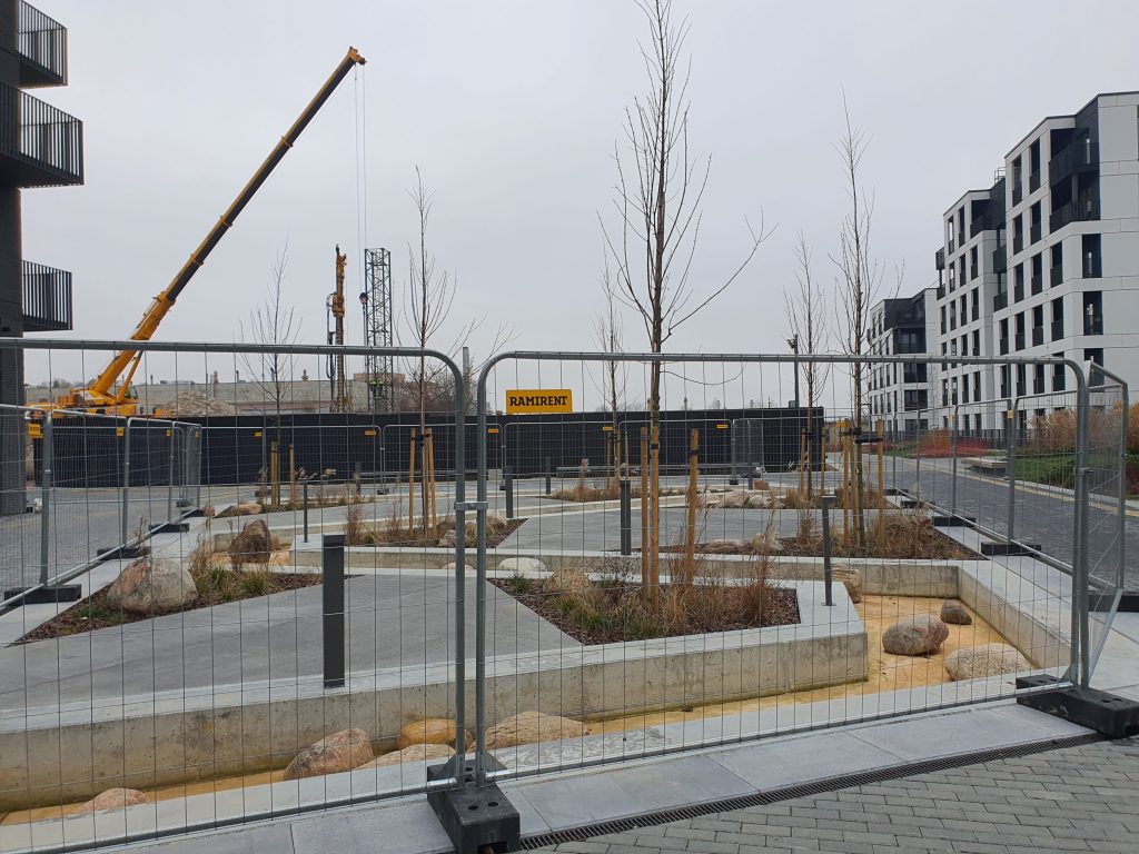 Vilnelės skverai 4 etapas (Manufaktūrų g. 7) - Multi apartment - construction photos