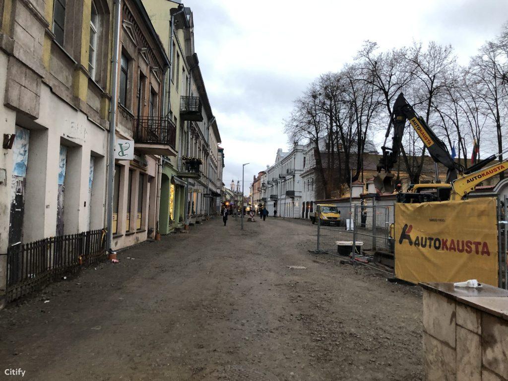 Vilniaus g. rekonstrukcija (Vilniaus g.) - Street - construction photos