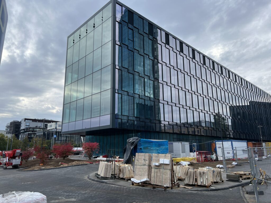 Teltonika Saltoniškių g. (Saltoniškių g. 14) - Office center - construction photos