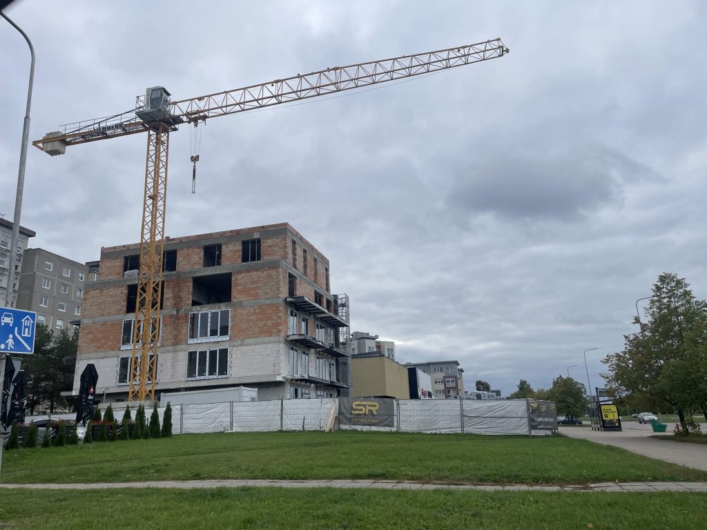 Baltų 115 (Baltų pr. 115) - Multi apartment - construction photos