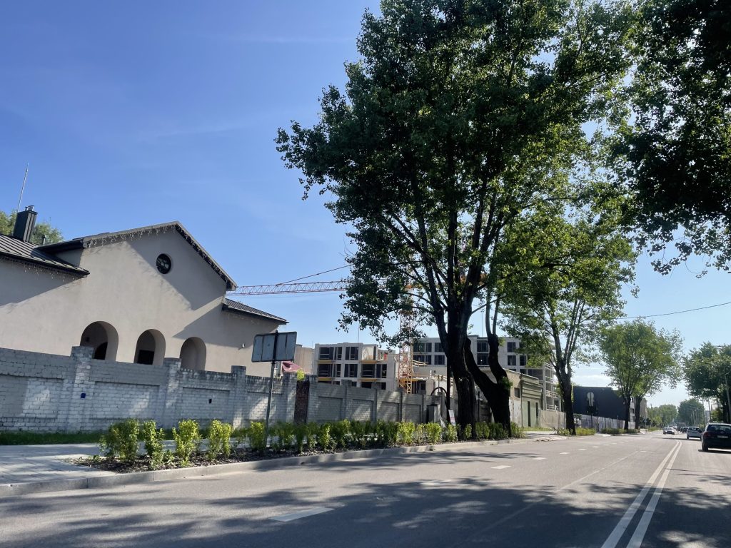 Naujamiesčio trio (Panerių g. 34) - Daudzdzīvokļu nams - būvdarbu attēli