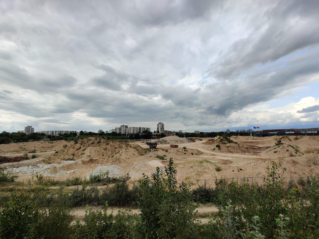 Daugiafunkcis sveikatinimo, ugdymo, švietimo, kultūros ir užimtumo kompleksas 1 etapas (stadionas) (Ozo g. 27) - Stadium - construction photos